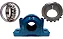 KIT 4 - Mancal SN 509 + rolamento 2209 k + bucha he 309 - 1 1/2 pol - Imagem 1
