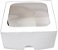 Caixa Presente Branca c/ visor "4D" 9,5x9,5x4cm - 10 un - Imagem 2