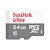 Cartão de Memória Sandisk Ultra 64GB, Classe 10, com Leitor de Cartão - ‎SDSQUNR-064G-GN3MA - Imagem 1