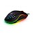 Mouse Gamer K-Mex, RGB, 7 Botões, Programável, 6400dpi, Preto - M370 - Imagem 2