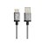 Cabo Micro USB Elg, Blindagem em Inox 2.4A, 1 metro, Prata - INX510SL - Imagem 1