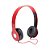 Headphone C3Tech PPH-100RD, com Microfone, Dobravel, Vermelho - 410021120200 - Imagem 1