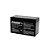Bateria Selada Powertek, 12V 7Ah, para Nobreak, Preta - EN013 - Imagem 1