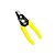 Alicate Decapador Pluscable LT-S60, para Fibra Óptica, Amarelo - 498310100101 - Imagem 1