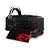 Kit Gamer Redragon Essentials, Teclado Harpe RGB, Mouse Centrophorus, Headset Scylla e  Mousepad Archeloon - S112 - Imagem 1
