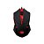 Kit Gamer Redragon, Mouse Centrophorus, 3200dpi, com Mousepad Speed, Preto e Vermelho - M601-BA - Imagem 2