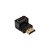Adaptador HDMI 90° Macho para HDMI Fêmea Proeletronic, Preto - ADHD-9001 - Imagem 1