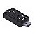Placa de Som USB Vinik, 7.1 Canais Virtual, Preto - AUSB71 - Imagem 2