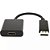 Cabo Adaptador Displayport M para HDMI F PlusCable - ADP-DPHDMI10BK - Imagem 1