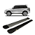Estribo Plataforma Aluminio Pajero TR4 - Imagem 1