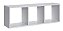 Nicho Triplo Retangular Branco 85x24x22cm - Imagem 4