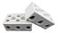 Kit 40 Conector de Porcelana 10mm² 3 Polos  25A C/ Isolação até 600V e Suporta Temperatura até 350 ºC - Imagem 1