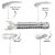 Kit 06 Resistência 7500W/220V P/ Ducha Lorenzetti Top Jet Eletrônica ou Advanced Eletrônica Fabricada pela Pratimix - Imagem 3