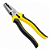 Kit 03 Alicates sendo 01 Alicate Universal de 8"/01 Alicate Corte Diagonal 6"/01 Alicate Bico Meia Cana - Imagem 4