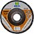 Disco Flap Zirconado 4 1/2 x 7/8" Gr 60 de Alto Rendimento no Desbaste de Superfícies Metálicas - Imagem 3