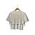 Camiseta branca Zara M - Imagem 3