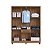 Guarda-Roupa Laguna 1,80 7 Portas 1 Gaveta Canela/Off White - Imagem 4