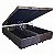 BASE CAMA BOX COM BAÚ NO SUEDE KING - Imagem 1