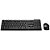 Kit Multi Teclado e Mouse Sem Fio Slim, 1200 DPI, Conexão USB, ABNT2, Preto - TC212 - Imagem 2