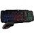 Kit Gamer Dazz Battlefire Revolution - Teclado, Rainbow, ABNT2 + Mouse, LED - 625021 - Imagem 1