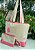 Bolsa e Nécessaire em Linho Personalizada - Imagem 1