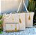 Bolsa e Nécessaire em Linho Personalizada - Imagem 1