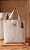 Bag em linho personalizada c/Bordado - - Imagem 2