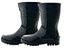 BOTA DE PVC CANO MEDIO PRETA N 45 PLASTCOR - Imagem 1