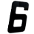 NUMERO 130MM PRETO - 6 - METALMIDIA - Imagem 1