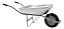 CARRO DE MAO FISCHER 3.25X8 GALVANIZADO 60L - Imagem 1