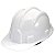 CAPACETE DE PROTEÇÃO BRANCO COM CARNEIRA - PLASTCOR - Imagem 1