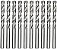 BROCA ACO RAPIDO STANDARD PARA METAL 7,5MM POL.IDA 10PCS -  MTX - Imagem 1