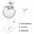 Air Pro 6 TWS Sem Fio Bluetooth Headset, Mini Fone De Ouvido com Microfone, Caix - Imagem 1