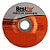 DISCO P/ DESBASTE DE INOX E FERRO 4,5"X6MM - 115MM - BESTFER - Imagem 1