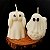 Kit 2 Velas Fantasmas - Decorativas Sem Aroma | Coleção Happy Halloween - Imagem 6