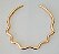 Choker Aro Ondas Grossas - Imagem 1