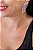 Brinco Earcuff Franjas Gotas Cristal - Imagem 2