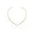 Choker Aro Torcida em V - Imagem 1