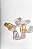 Brinco Ear Hook Linhas Cravejado - Imagem 2