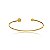 Bracelete Liso 2 Esferas - Imagem 1