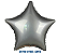 Balão Metalizado liso Estrela 20" Pol. - Imagem 6