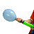 Inflador Bomba Manual para Balão -Premiun - Megatoon - Imagem 3