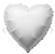 Balão Metalizado Coração liso 18" Pol. - Celebratoon - Imagem 3