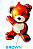 Balão Metalizado Urso Ted Bronw Mini shape 14" Pol. - Celebratoon - Imagem 1