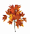 Folhagem Outono Floral 37cm - 1 un. - Imagem 1