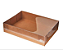 Caixa Kraft c/ Tampa Acetato 20cmX14cmX04cm - 1un. - Imagem 1