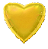 Balão Metalizado Coração liso 20" Pol. - Imagem 15