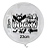Adesivo Vinil para Balões -Happy Halloween Morcego - Imagem 3