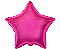 Balão Metalizado Estrela liso 10" Pol. - Megatoon - Imagem 1