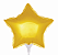 Balão Metalizado Estrela liso 10" Pol. - Megatoon - Imagem 8